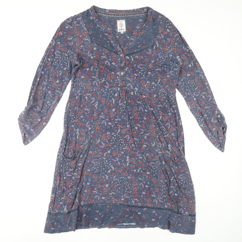 Mantaray Women's Multicoloured Floral Dress Size 12