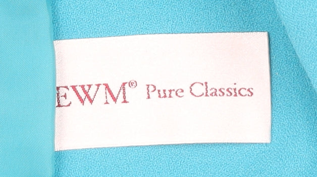 EWM Women's Blue Blazer Size 22 - Stylish Business Jacket