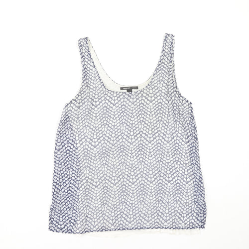 Mango Women's Geometric Tank Top XS Multicoloured
