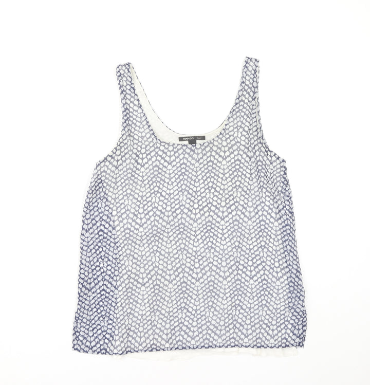 Mango Women's Geometric Tank Top XS Multicoloured
