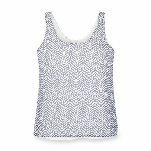 Mango Women's Geometric Tank Top XS Multicoloured