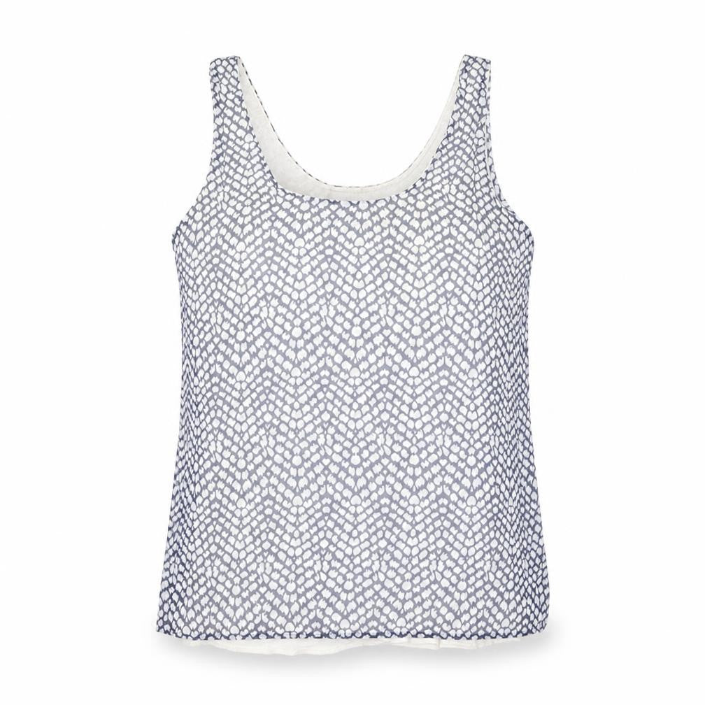 Mango Women's Geometric Tank Top XS Multicoloured