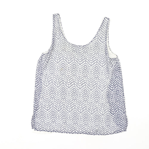 Mango Women's Geometric Tank Top XS Multicoloured