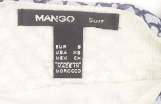 Mango Women's Geometric Tank Top XS Multicoloured
