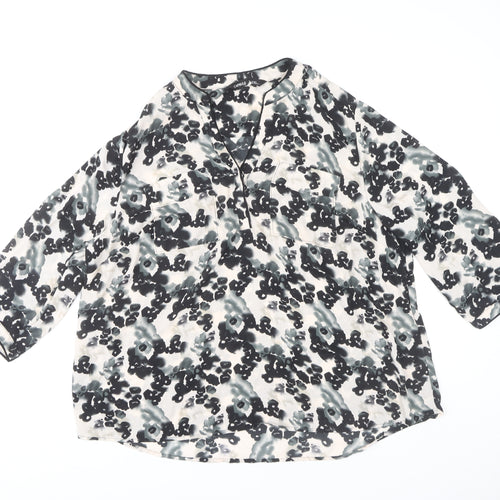 Capsule Women's Floral Multicoloured Blouse Size 20