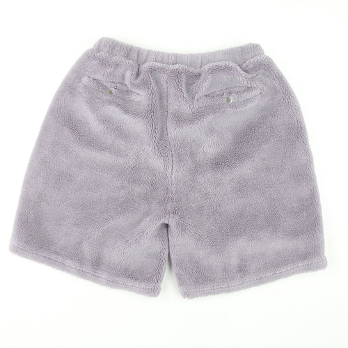MKI MIYUKI ZOKU Purple Sweat Shorts L
