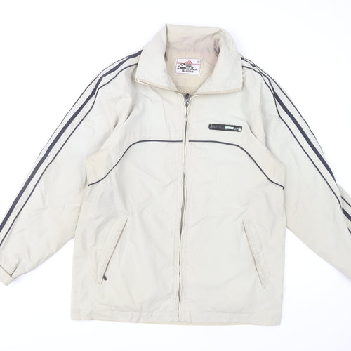 Bullion Men's Beige Mid-Length Zip Jacket M
