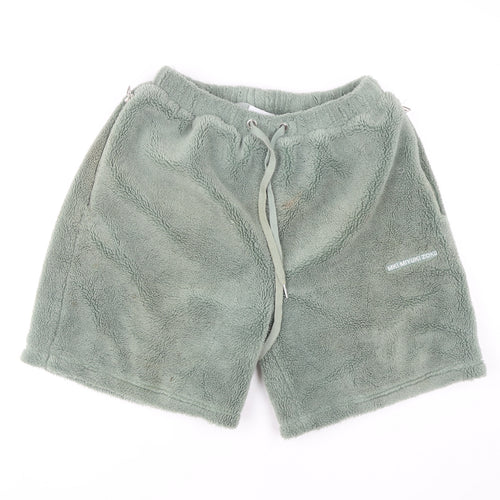 MKI MIYUKI ZOKU Women Green Sweat Shorts L