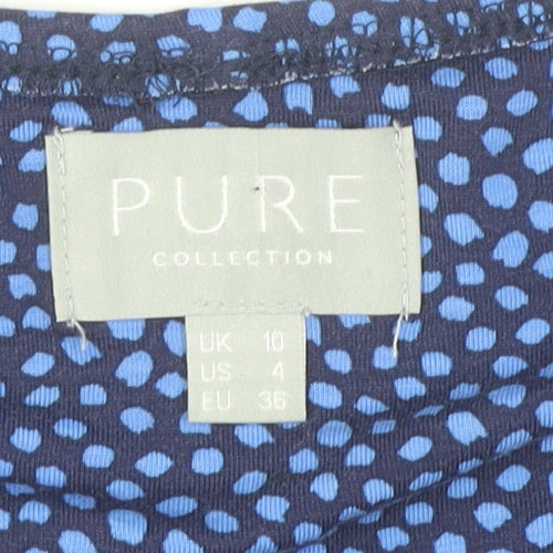 Pure Collection Women's Blue Sheath Dress Size 10