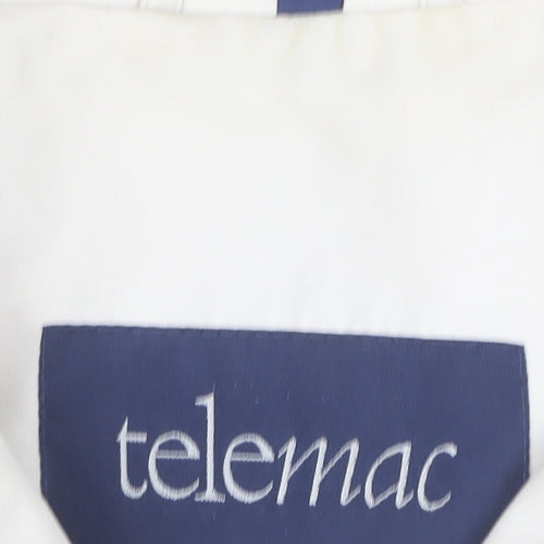 Telemac Women's Beige M Jacket - Casual, Buttoned