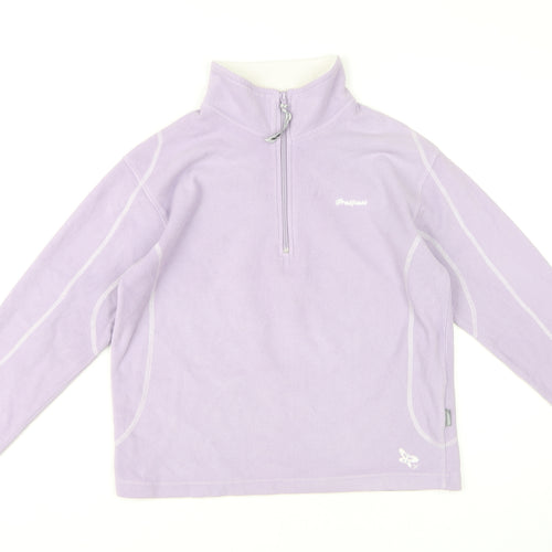 Trespass Women's Purple Fleece Pullover Sweatshirt M