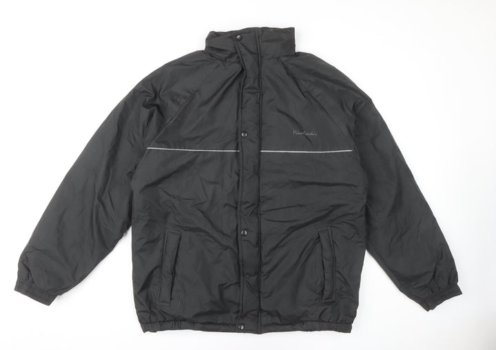 Pierre Cardin Men's Black 2XL Puffer Jacket