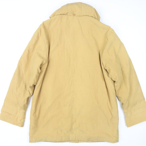 David Barry Women's Beige Hooded Coat Size 16