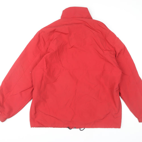 Marks and Spencer Red Windbreaker Jacket - Medium