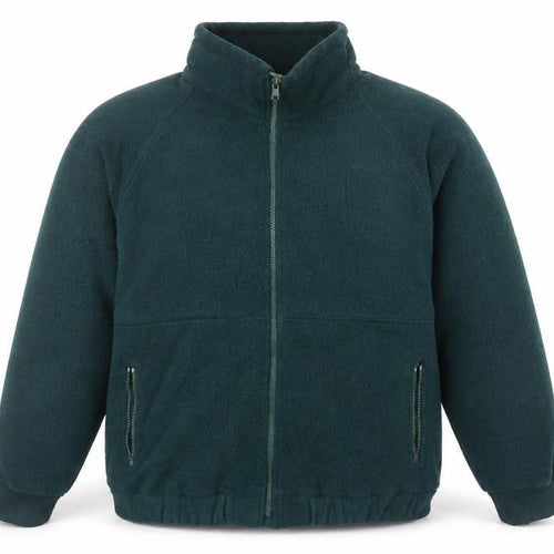 Casual Sport Men's Green XL Fleece Jacket