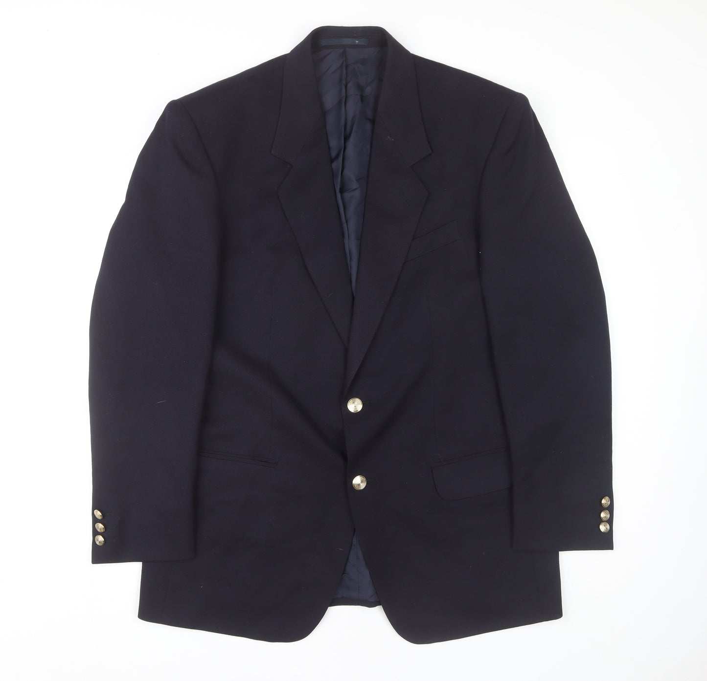 Debenhams Men's Blue Wool Blazer, 38 Regular