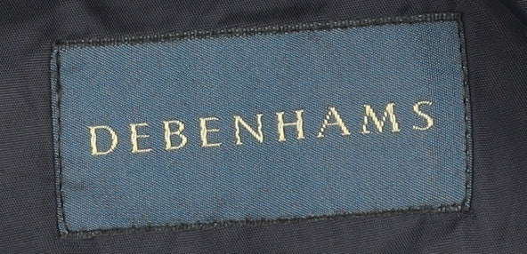 Debenhams Men's Blue Wool Blazer, 38 Regular