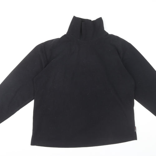 Trespass Black Fleece Sweatshirt Unisex Medium