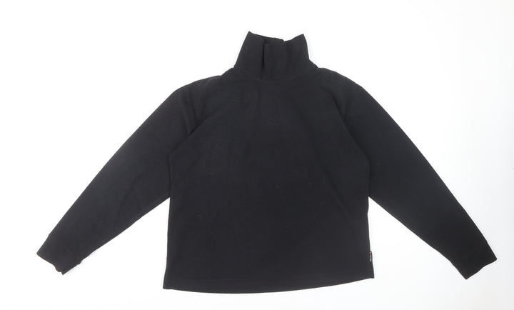 Trespass Black Fleece Sweatshirt Unisex Medium