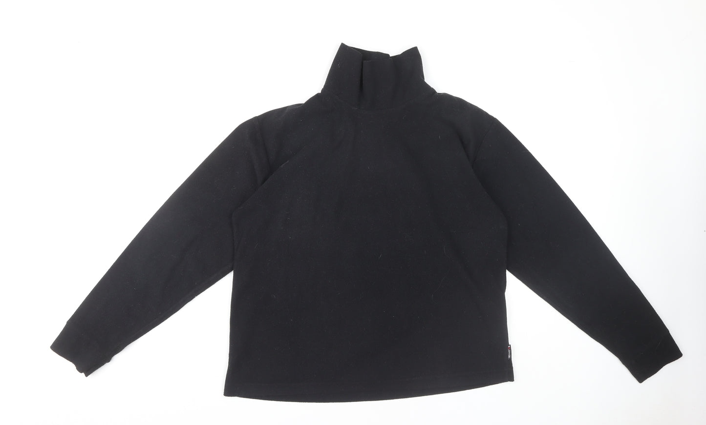Trespass Black Fleece Sweatshirt Unisex Medium