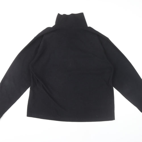 Trespass Black Fleece Sweatshirt Unisex Medium