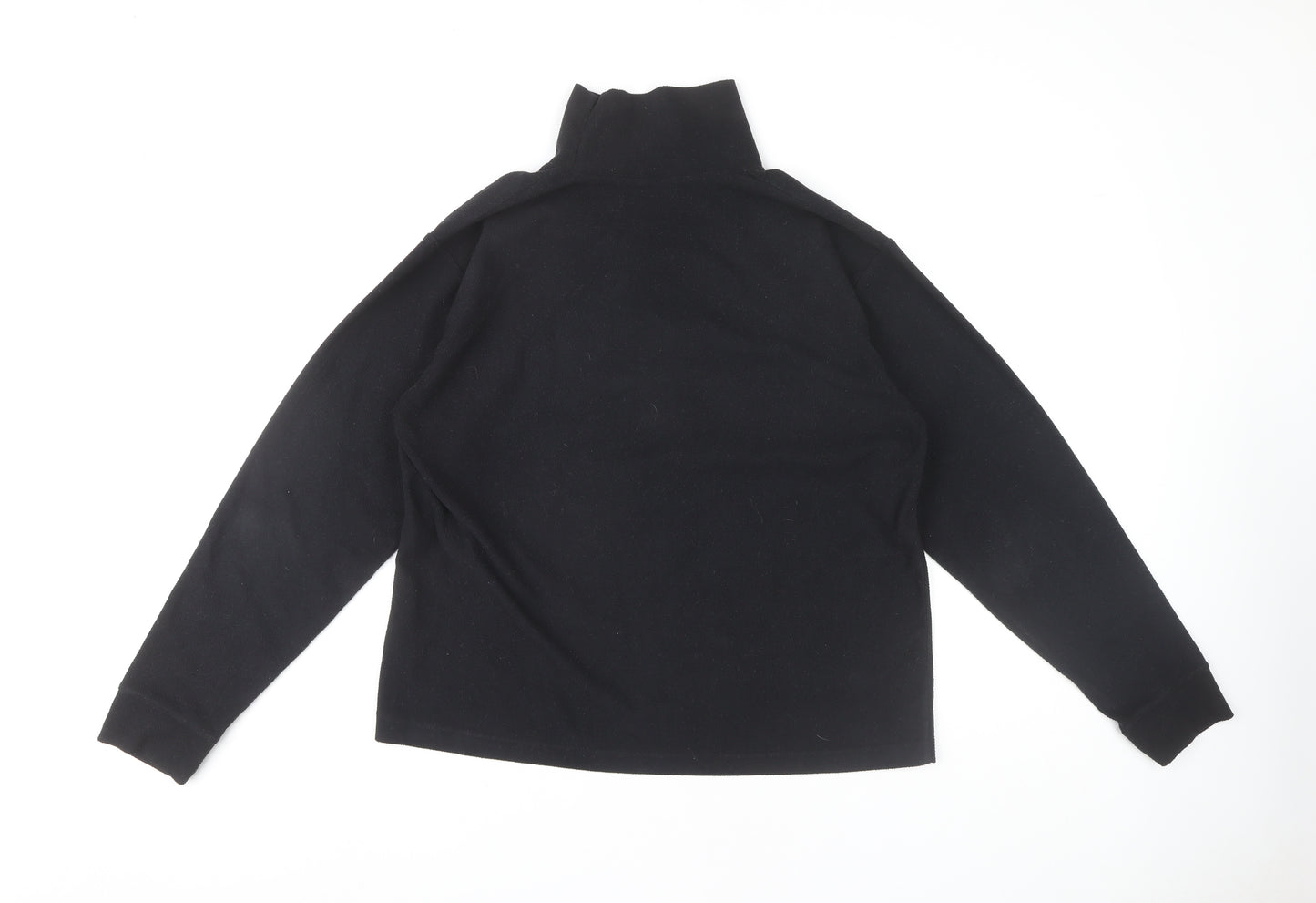 Trespass Black Fleece Sweatshirt Unisex Medium