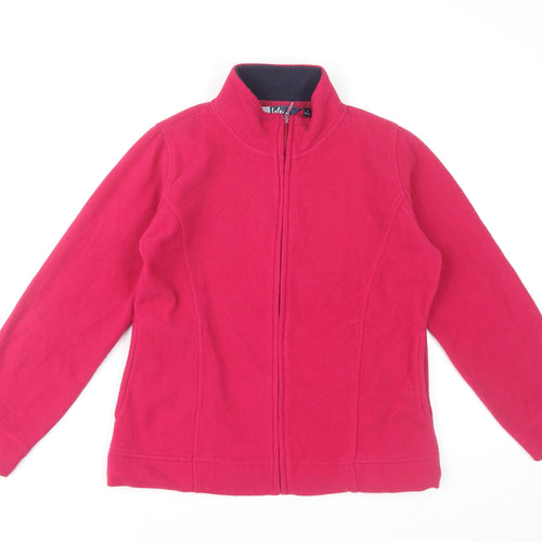 Isle Women's Red Fleece Jacket Size 10-12