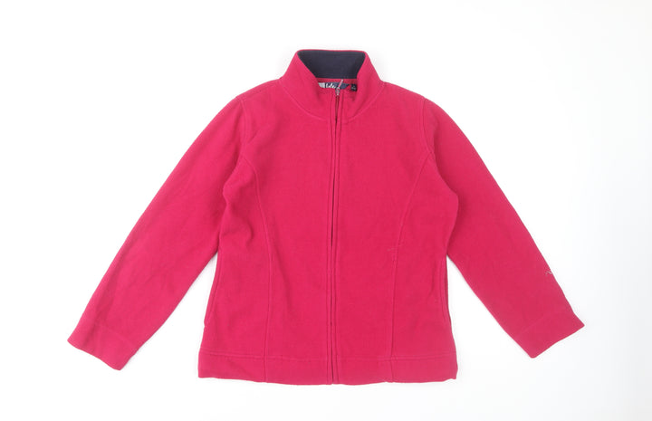 Isle Women's Red Fleece Jacket Size 10-12