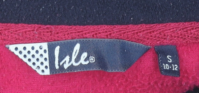 Isle Women's Red Fleece Jacket Size 10-12