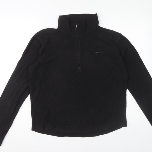 Portwest Men's Black Fleece 1/2 Zip Sweatshirt L
