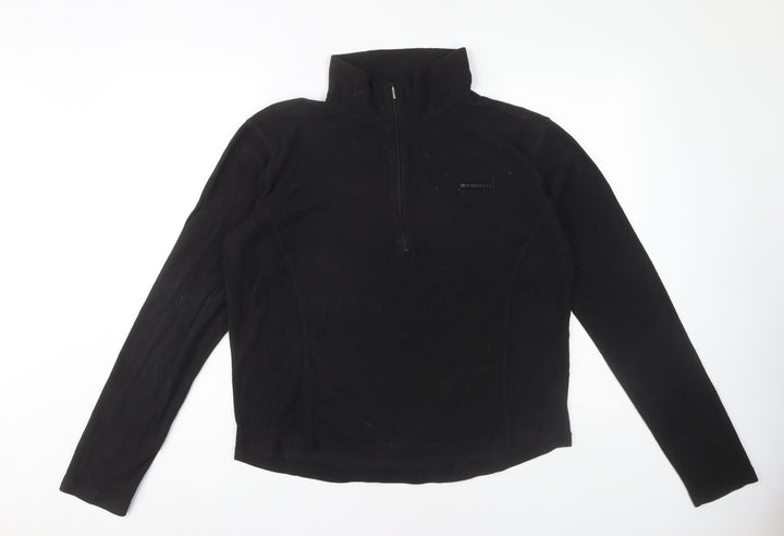 Portwest Men's Black Fleece 1/2 Zip Sweatshirt L