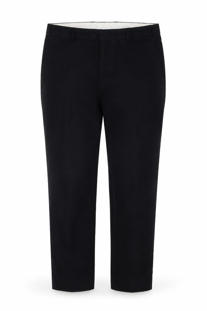 Front view of Racing Green women’s black dress pants, size UK 26