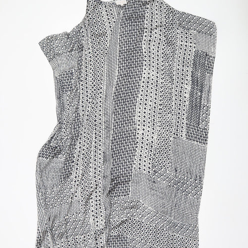 East Women's Geometric Dress, Size 12, Multicoloured