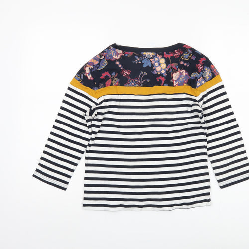 Maine New England Women's Striped Floral T-Shirt