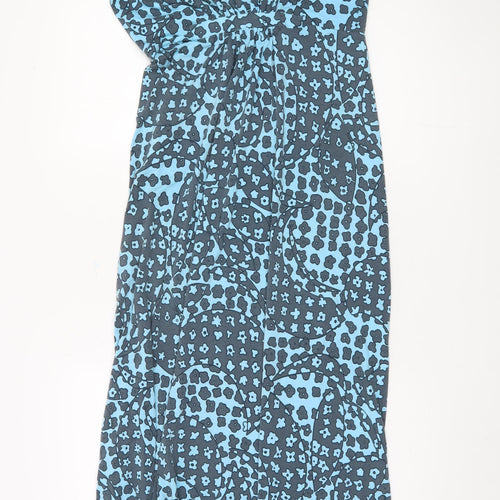 Boden Women's Blue Floral Maxi Dress Size 16L