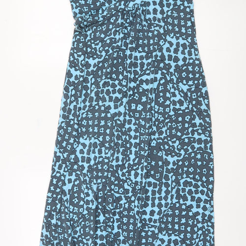 Boden Women's Blue Floral Maxi Dress Size 16L