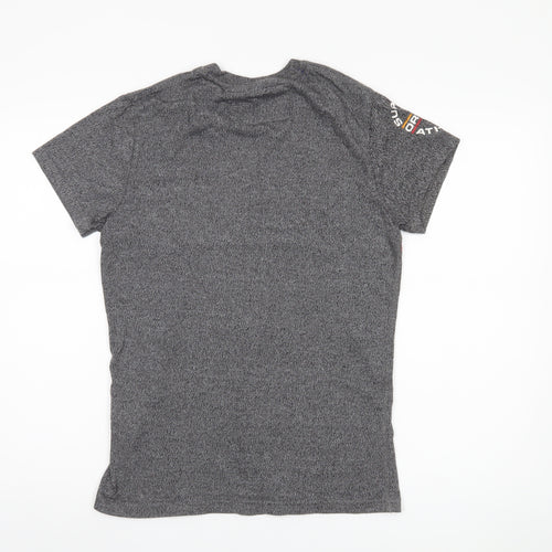 Superdry Men's Grey Sports T-Shirt Small