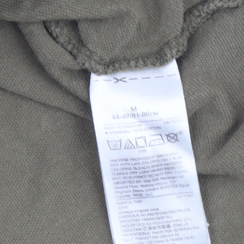 GAP Men’s Green Polo Shirt Medium Cotton Short Sleeve