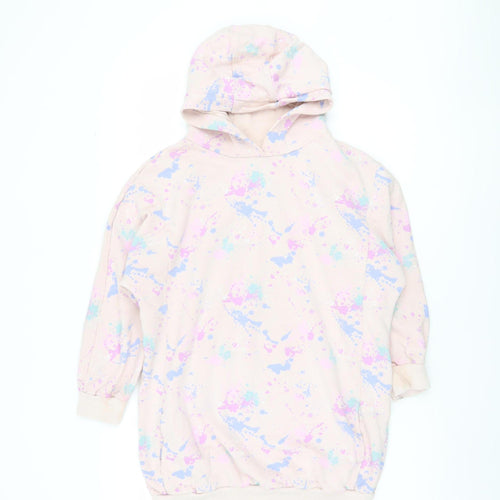 Next Girls Multicoloured Pullover Hoodie 12 Years