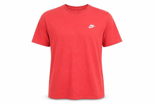 Front view of Nike Men's XL Red Short Sleeve T-Shirt