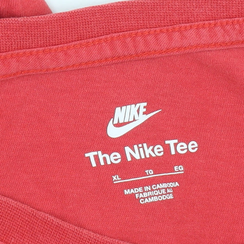 Nike Men's XL Red Short Sleeve T-Shirt