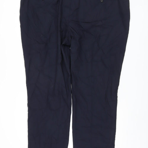 Marks and Spencer Men's Blue Dress Pants, Size 48, Business