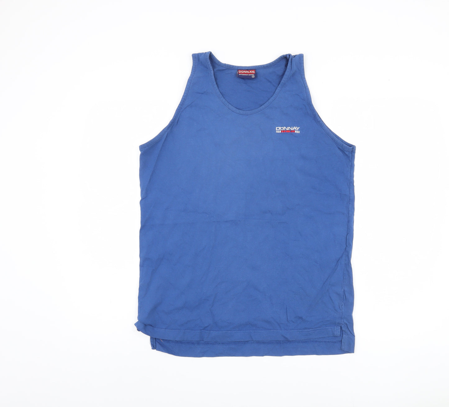Donnay Men's Sleeveless Blue T-Shirt - Size S