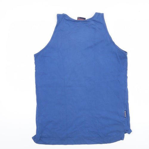 Donnay Men's Sleeveless Blue T-Shirt - Size S
