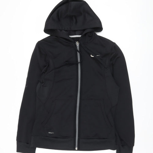 Nike Men's Black Full Zip Hoodie Size S