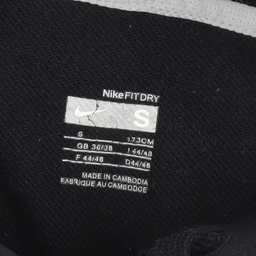 Nike Men's Black Full Zip Hoodie Size S