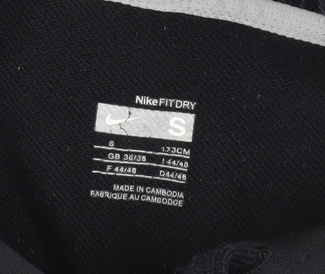 Nike Men's Black Full Zip Hoodie Size S