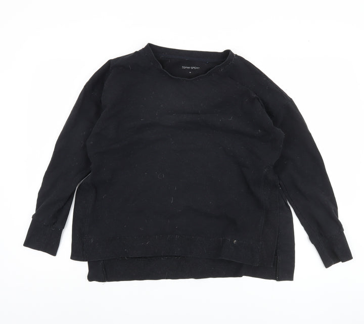 Esprit Women's Black Pullover Sweatshirt XS
