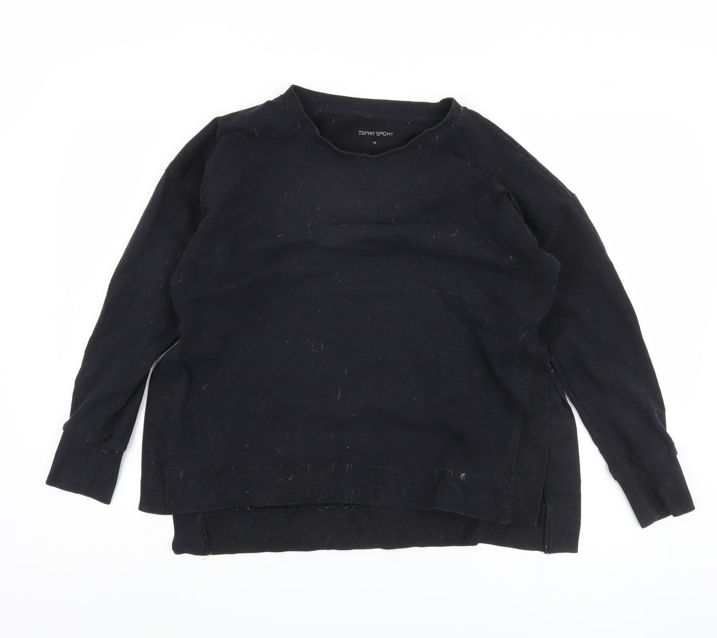 Esprit Women's Black Pullover Sweatshirt XS