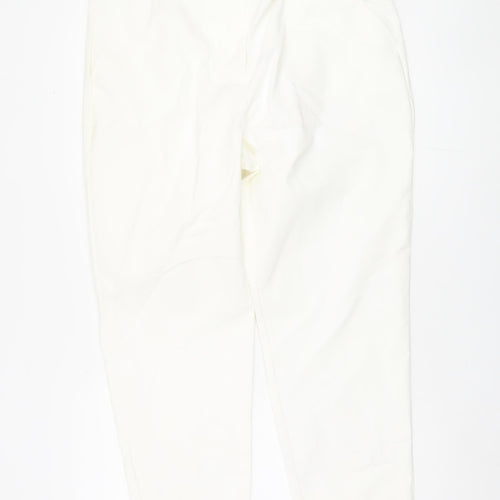 Marks and Spencer Women's White Trousers Size 20